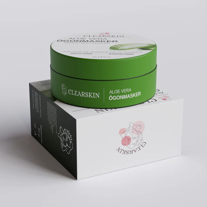 Aloe Vera & Kollagen Ögonmasker