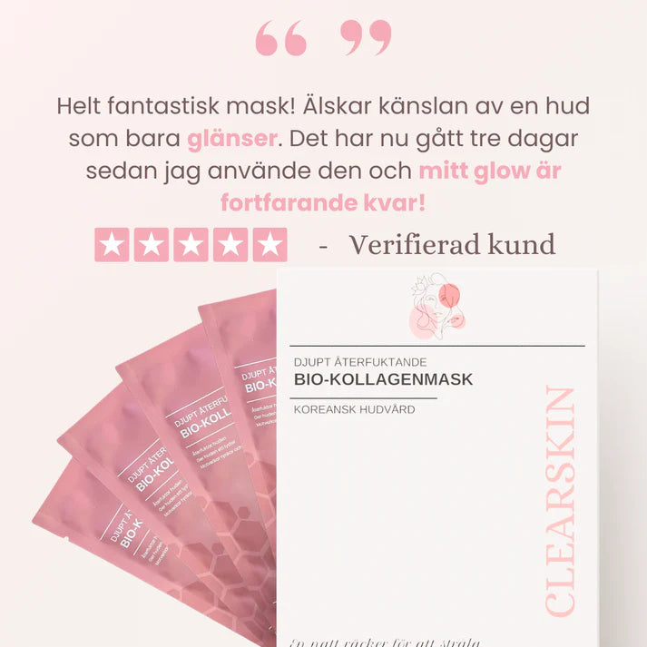 Djupt Återfuktande Bio-Kollagenmask